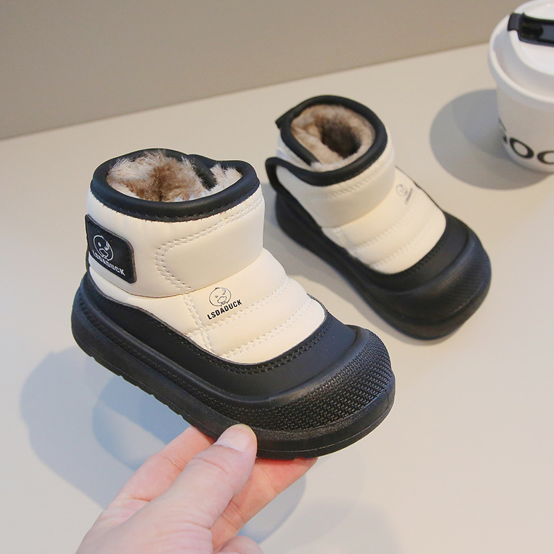 New Cold-proof Children's Bread Shoes foto 2