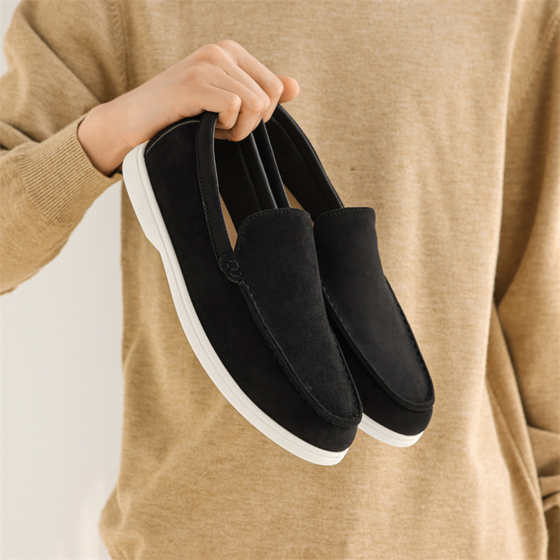 Slip-on Soft Bottom Leisure Driving Lazybones' Shoes foto 3