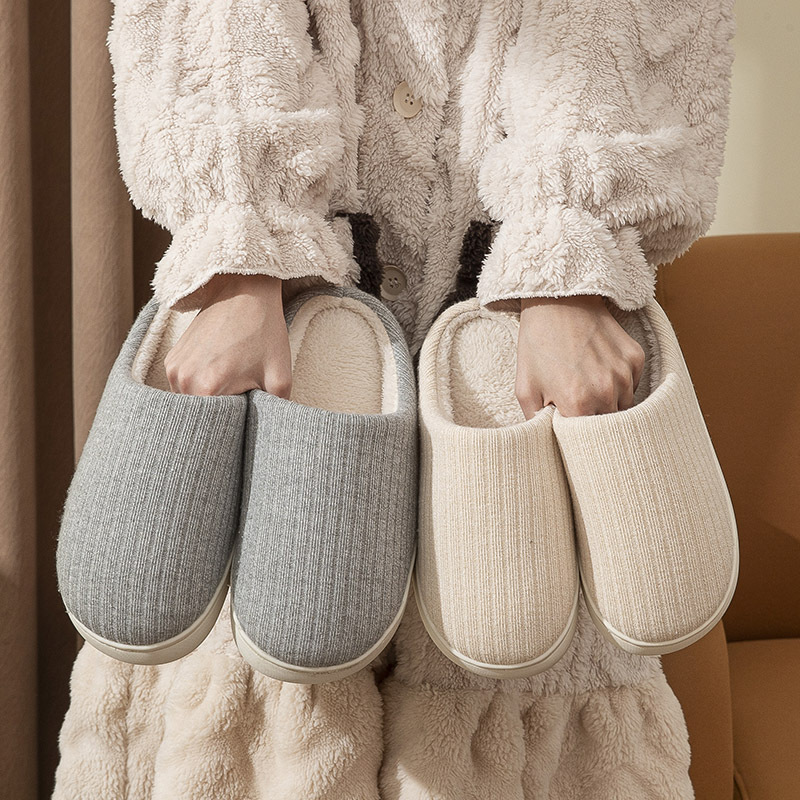 Elderly Non-slip Cotton Slippers Female Male foto 3