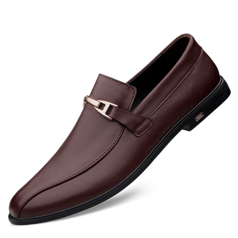 Fashion Casual Leather Shoes Versatile foto 4