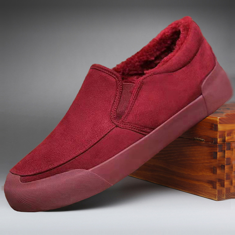 Men's Casual All-match Cloth Cover Velvet Shoes foto 2