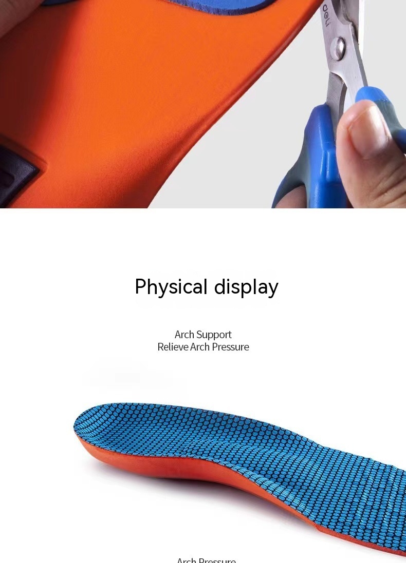 Men's Thickened Shock-absorbing Sports Insole foto 5