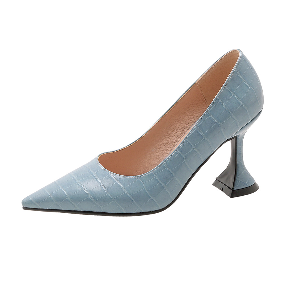 Womens Minimalist Pointed-toe High Heels foto 4