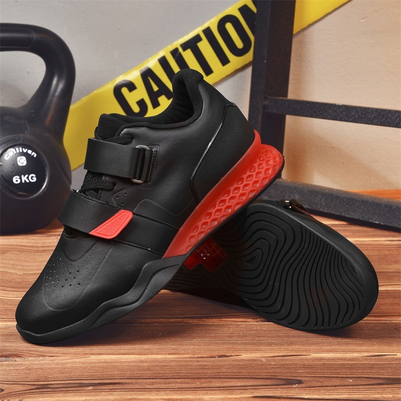 Professional Weightlifting Shoes For Men And Women Deadlift Shoes For Indoor Use foto 3