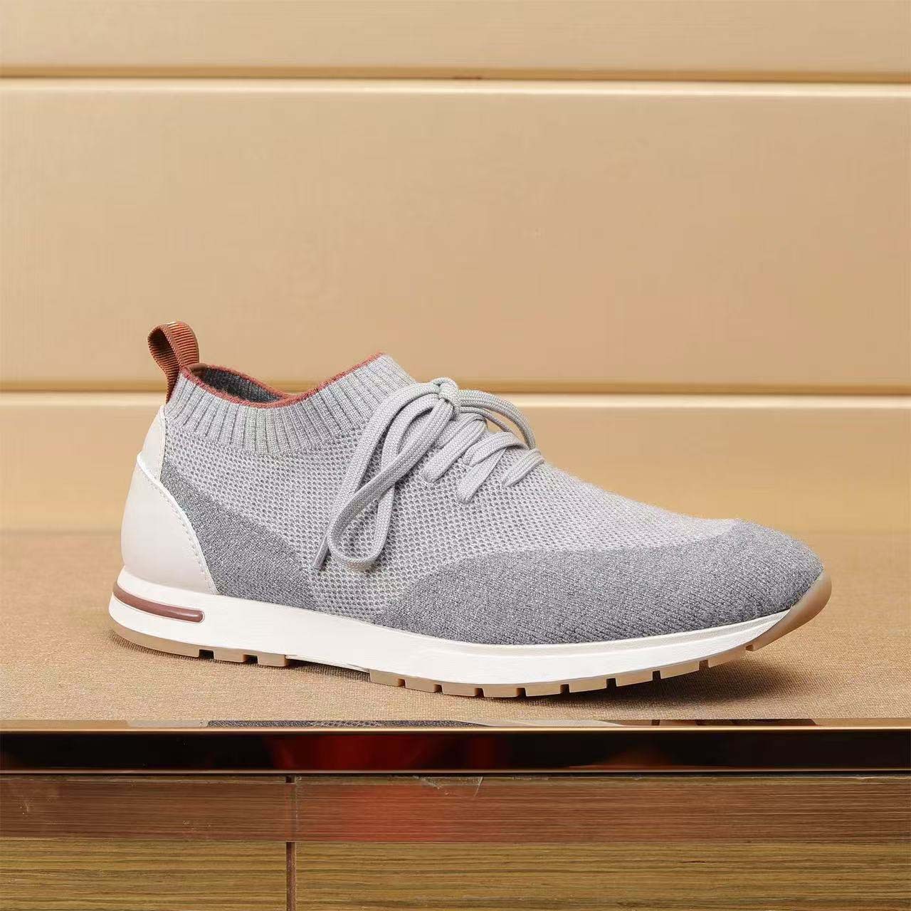 Summer Flyknit Slip-on Casual Men's Shoes foto 2