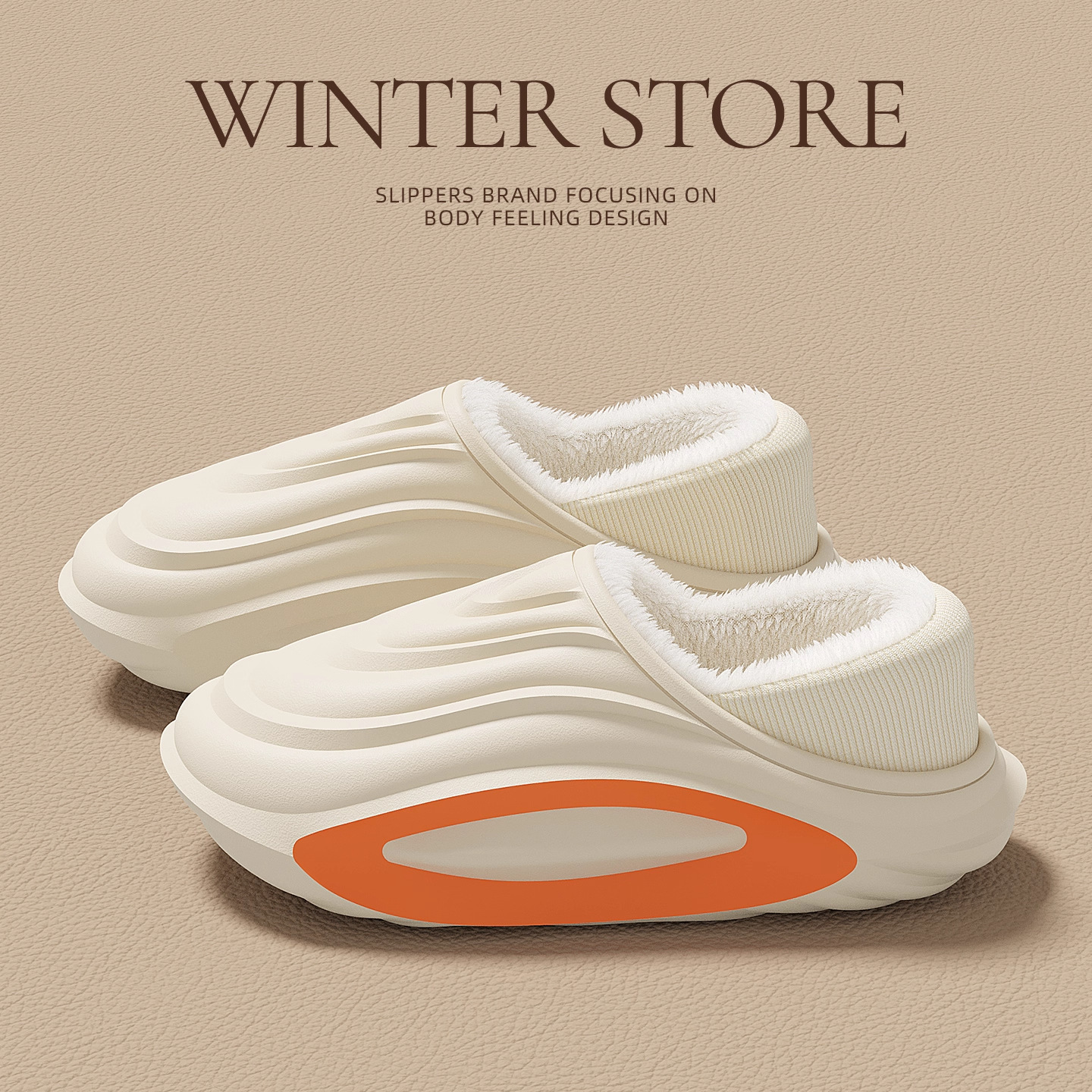Womens Thick-soled Waterproof Non-slip Fleece-lined Insulated Cotton Shoes foto 2