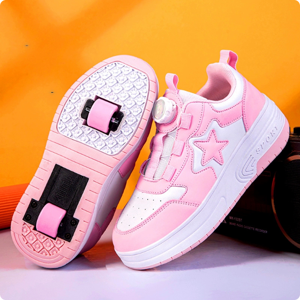 Rotating Buckle Boy Walking Shoes foto 3