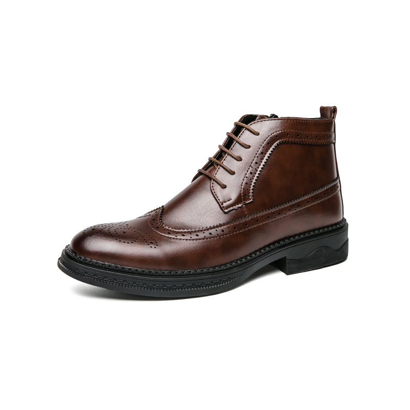 Men's Chelsea Casual Business Martin Boots foto 5