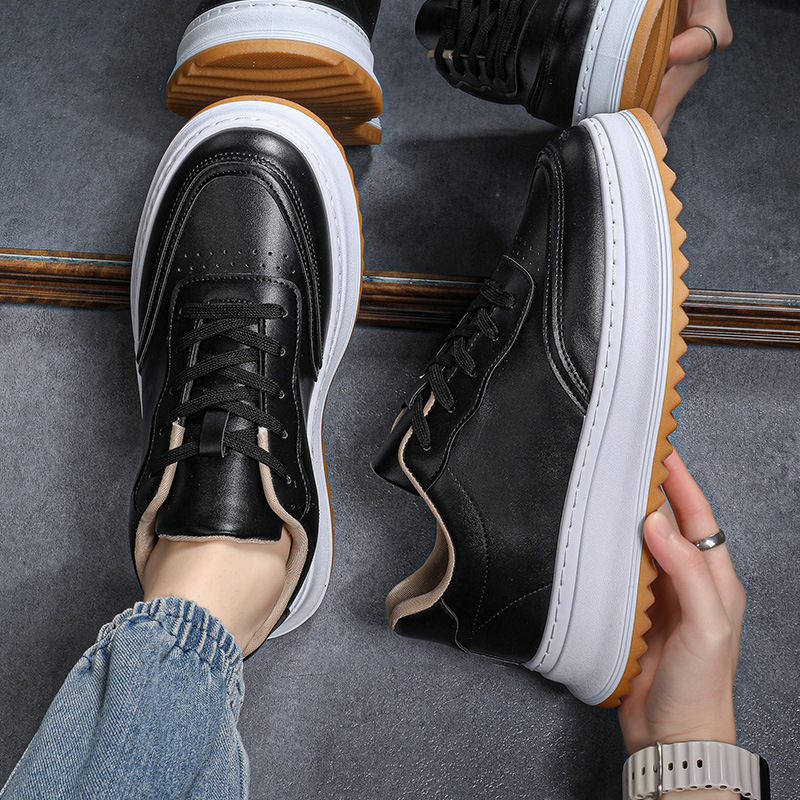 Trendy Breathable Lace-up Sporty-casual Shoes foto 4