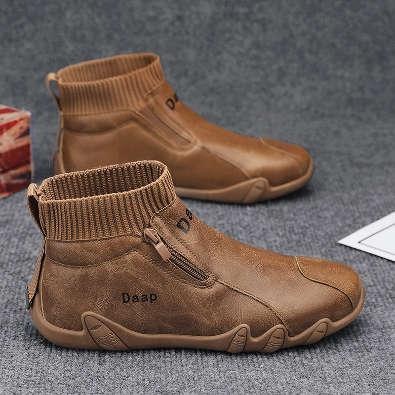 Fashion Casual Shoes Martin Boots Men foto 5