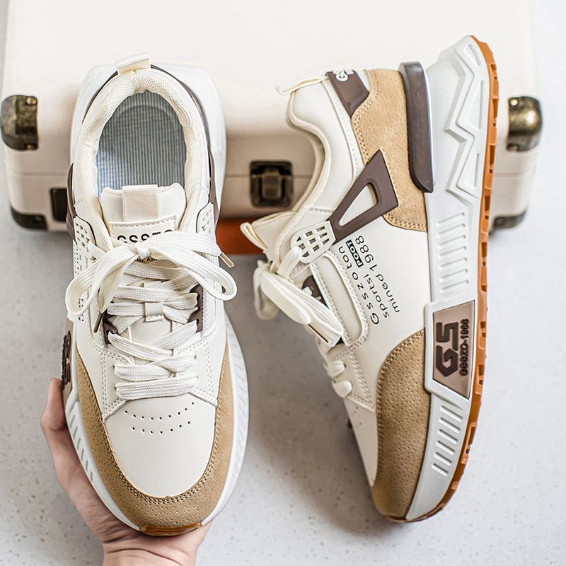Mens Casual Trendy Slip-resistant And Abrasion-resistant Sneakers foto 3