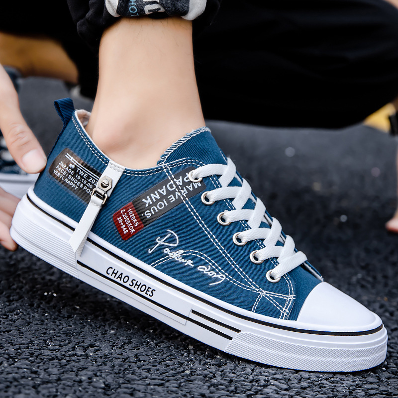 Mens Casual Everyday Canvas Shoes Trend foto 5