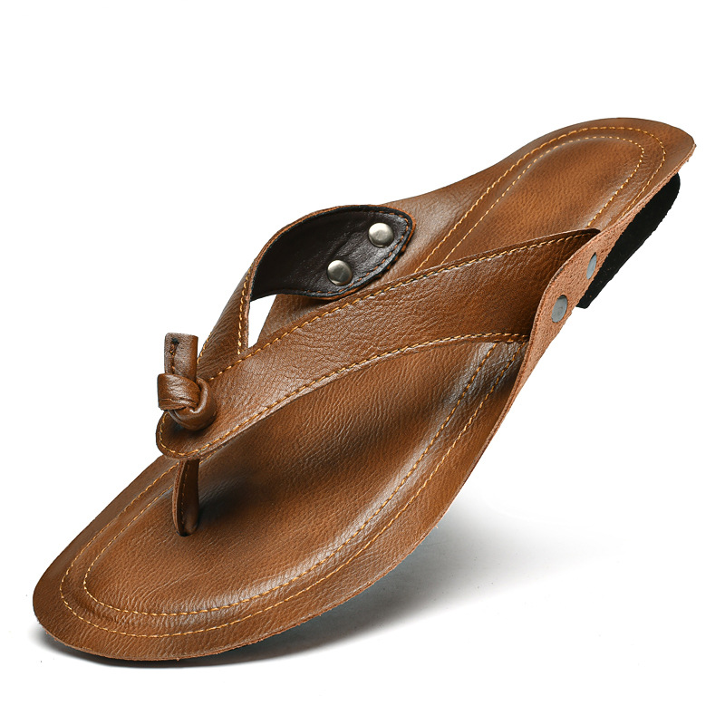 Men's Outdoor Flip-Flop Beach Sandals foto 5