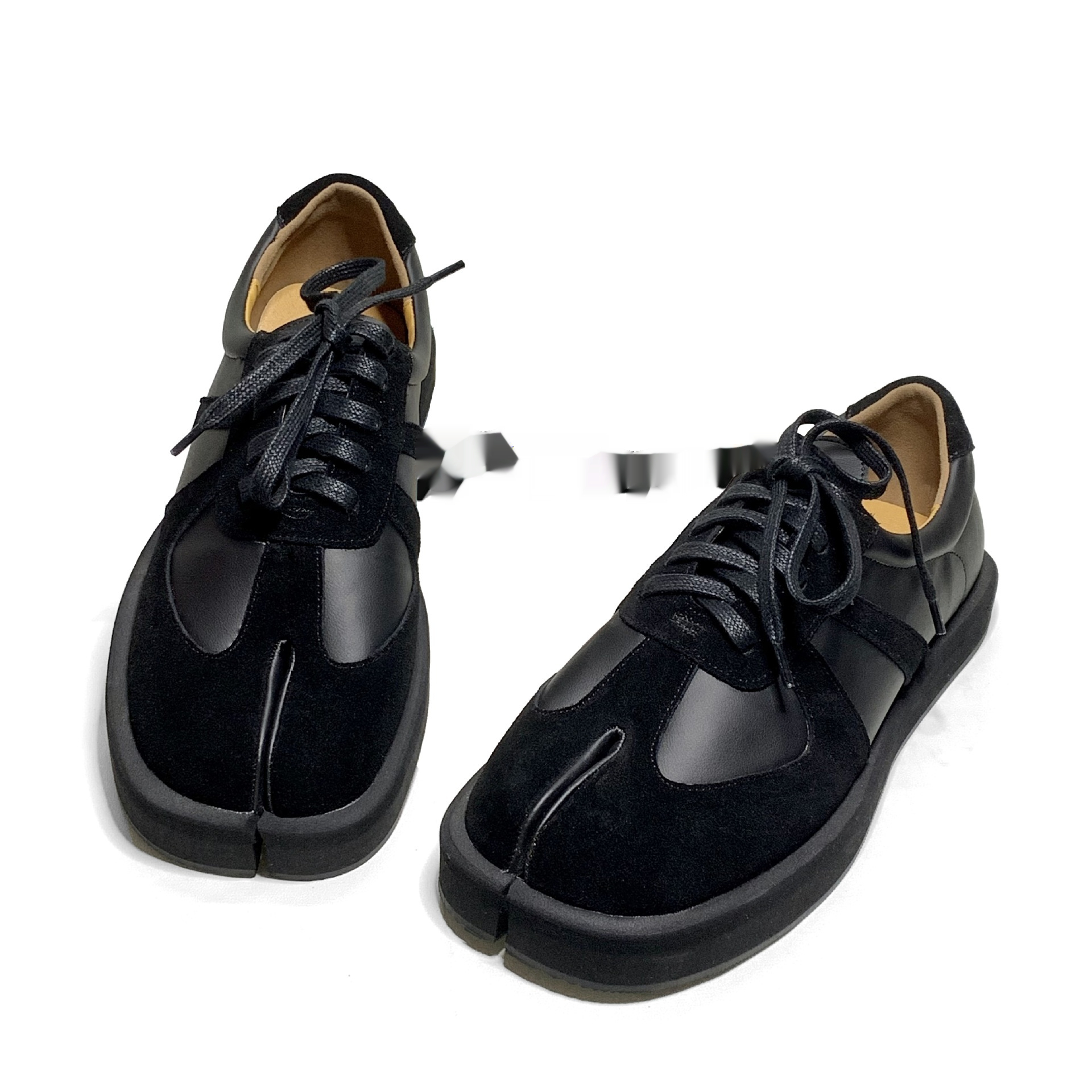 New Step Show Men's And Women's Same Spring And Summer Split Toe German Training Shoes Ninja Shoes Gray Whiteblack foto 2