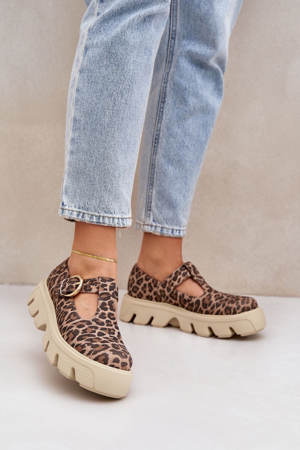 Platform schoenen Step in style