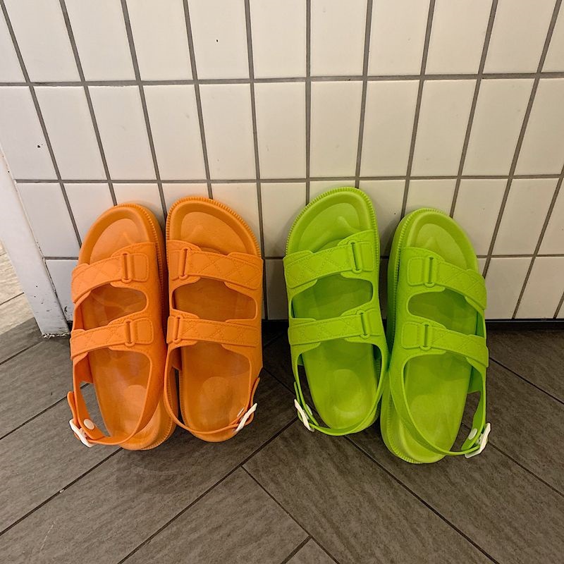 Sandals Fairy-Style Flat Roman Shoes For Beach Vacation And Students foto 5
