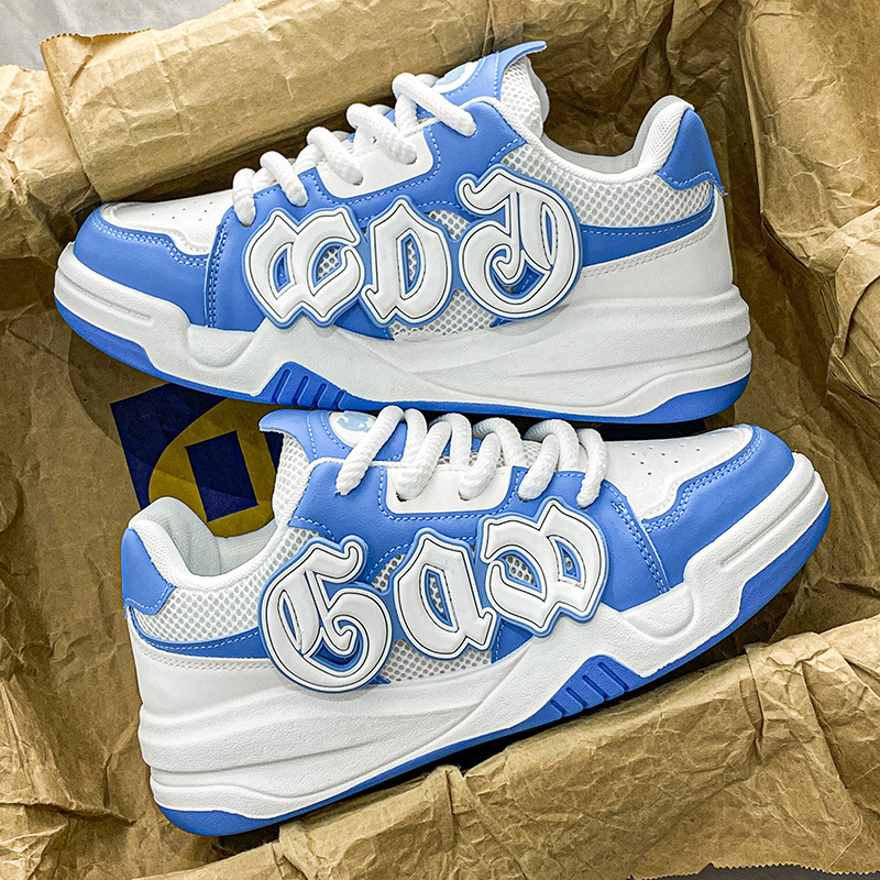 Mesh Surface Platform Bread Casual Canvas Shoes foto 3