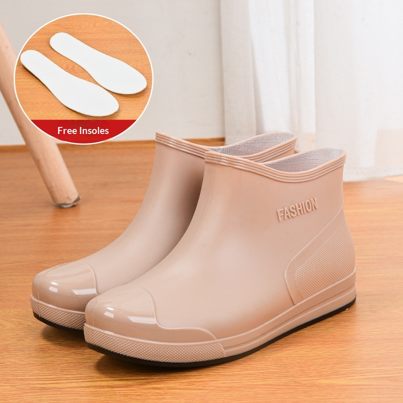 Low-cut Short Non-slip Waterproof Rain Boots foto 4
