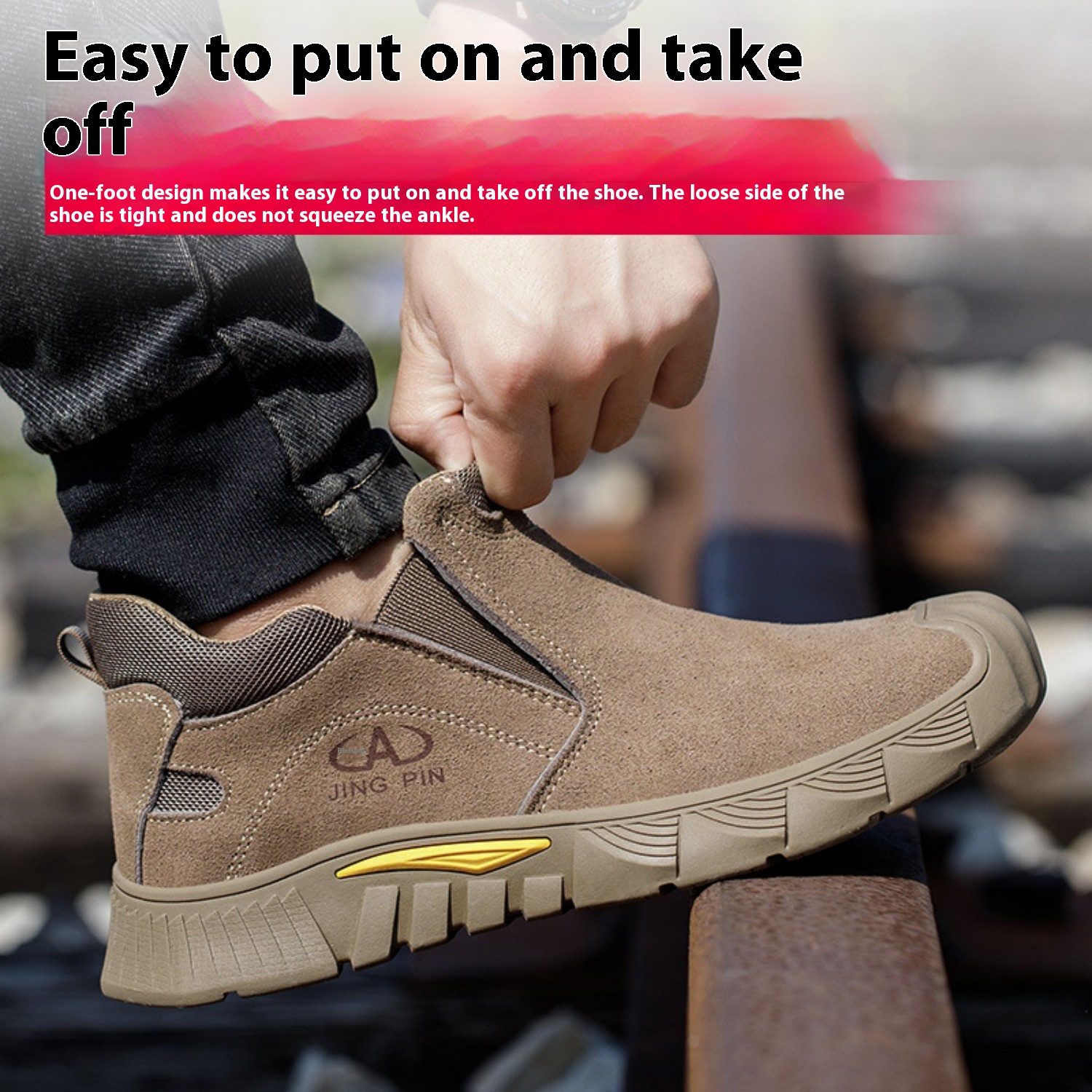 Men's Protective Shoes With Puncture Resistance foto 3