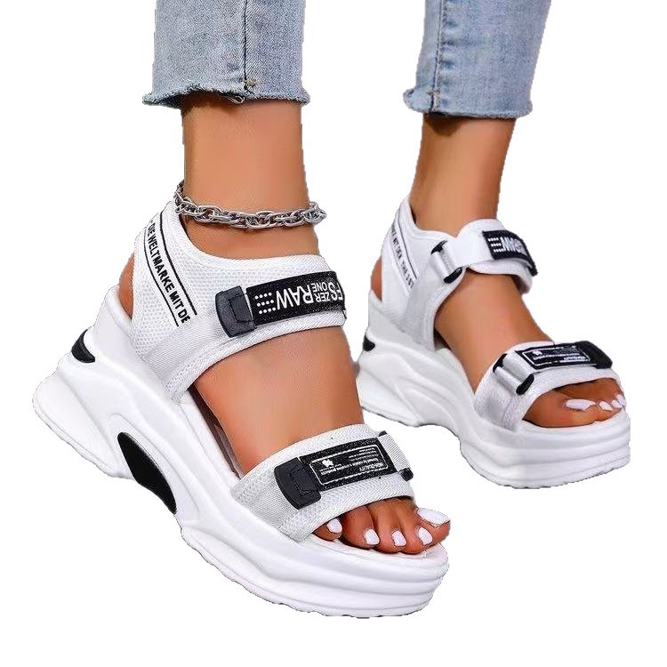 Summer Wedge Sandals Women's Platform Sports Beach Shoes foto 5