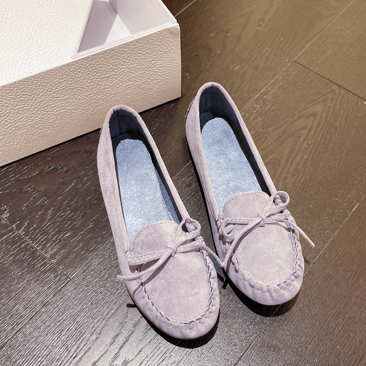 Slip-on Casual Round-toe Flat Shallow-shoe foto 4