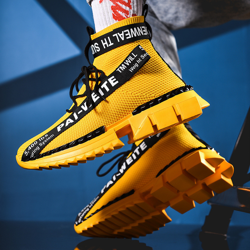 Men's Plus Size High-top Shoes foto 4