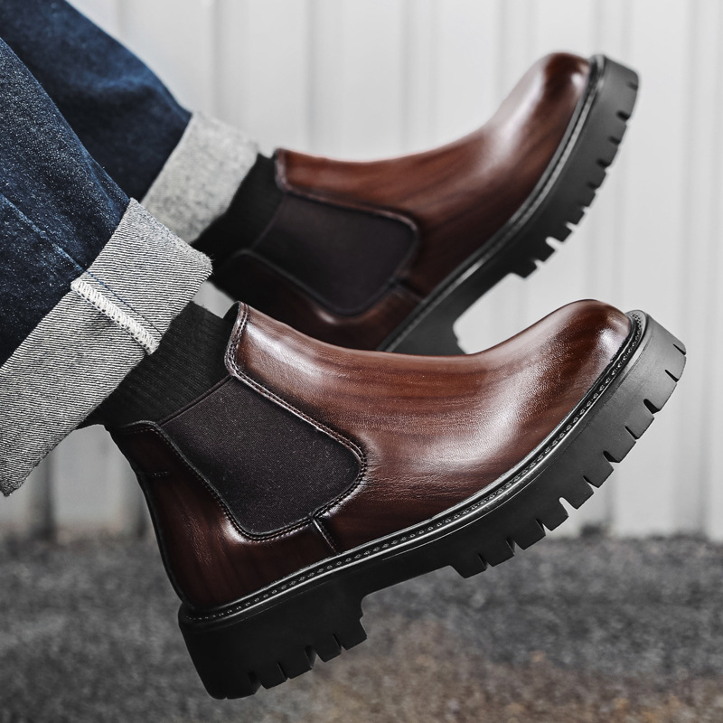 Summer Versatile New Round Toe Martin Boots foto 4