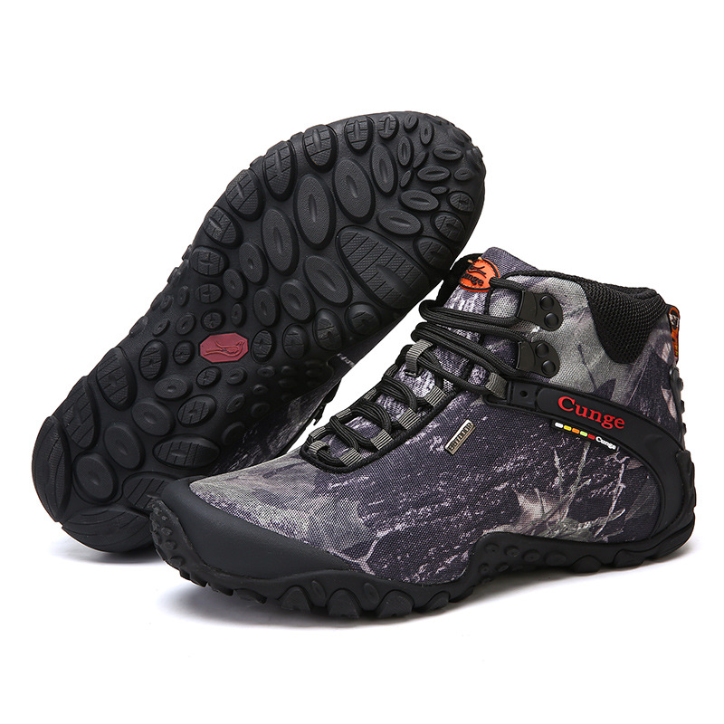 Camouflage Outdoor Climbing Boots Foreign Trade Men's Sports Camping Climbing Boots foto 5