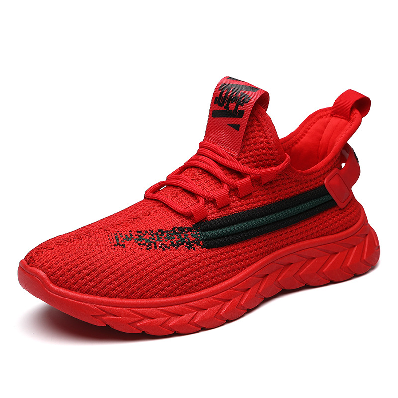 Summer Breathable Men's Sneaker Red foto 5