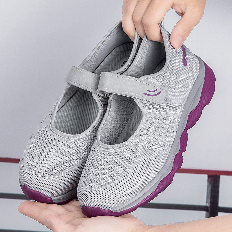 Mesh Shoes Canvas Mom Shoes For Middle-aged And Elderly People foto 5