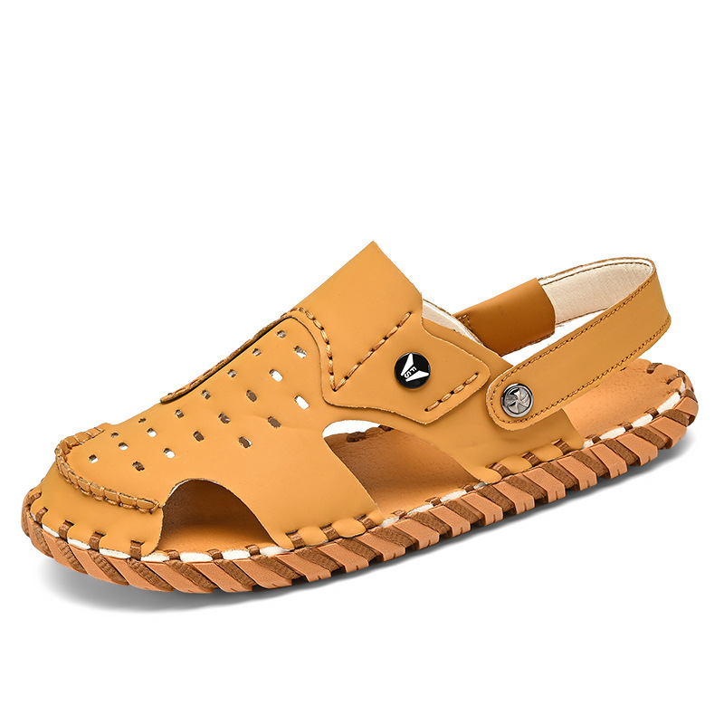 Men's Hand-stitched Non-slip Outdoor Beach Shoes foto 4