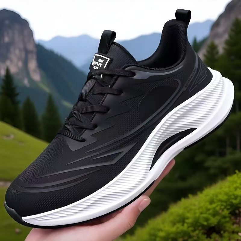 Casual Soft Sole Athletic Shoes Shock Absorbing Lightweight Sports Sneakers For Men And Women foto 5