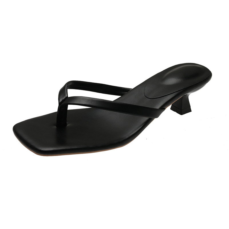 Fashionable Flip-Flops With High Heels foto 3