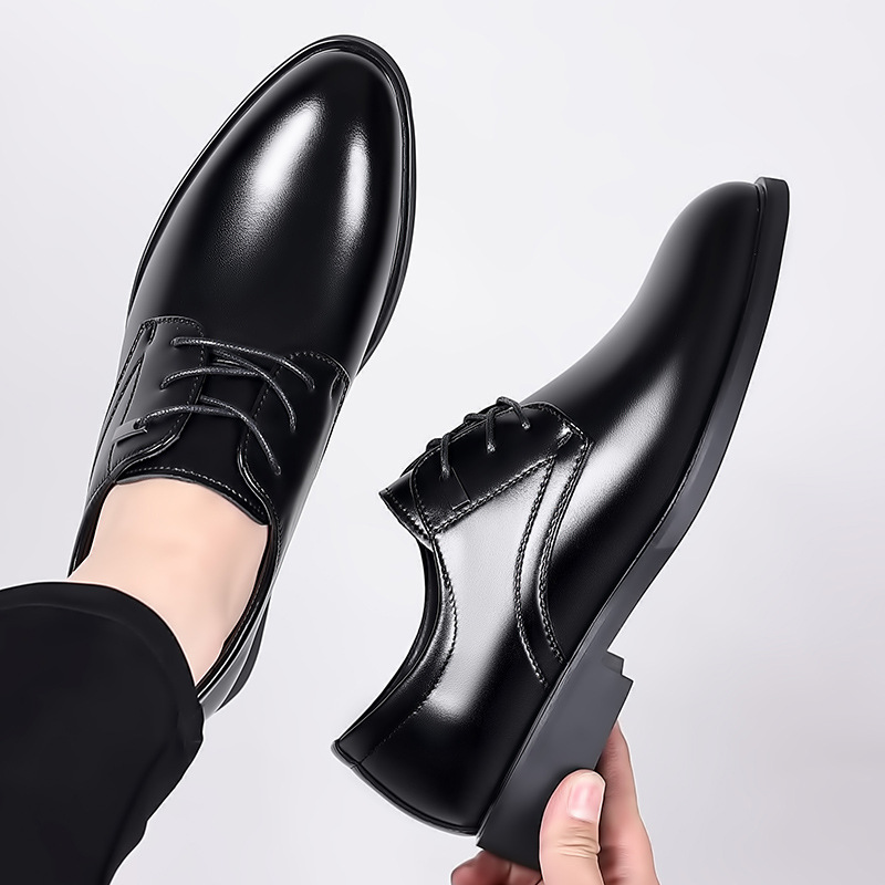 Fashion Formal Wear Casual Men's Leather Shoes foto 3