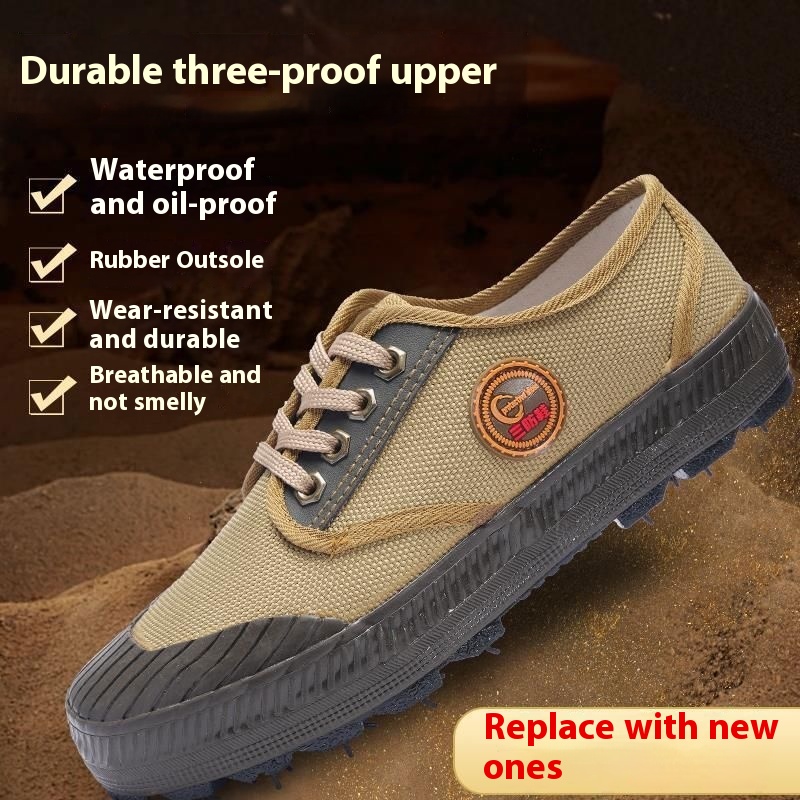 Yellow Glue Outdoor Mountaineering Three-proof Camouflage Shoes foto 5