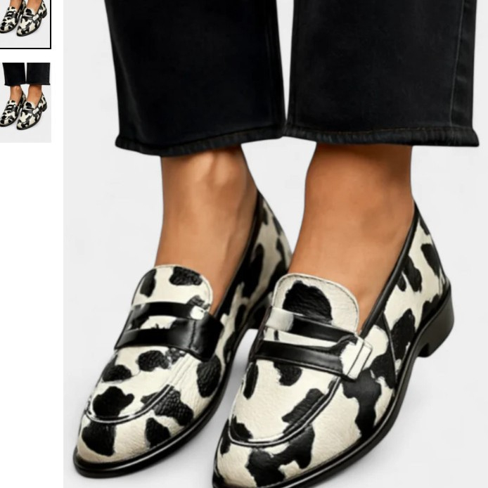 Fashion Oval Head Casual Retro Women's Shoes foto 2