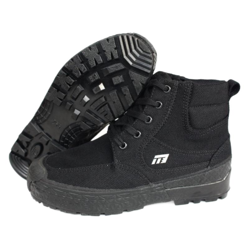 Spring And Autumn Breathable Men's Non-slip Canvas Shoes foto 3