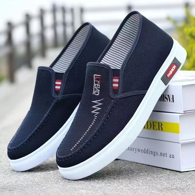 Spring Old Beijing Non-slip Casual Tendon Bottom Skate Shoes Breathable Canvas foto 5