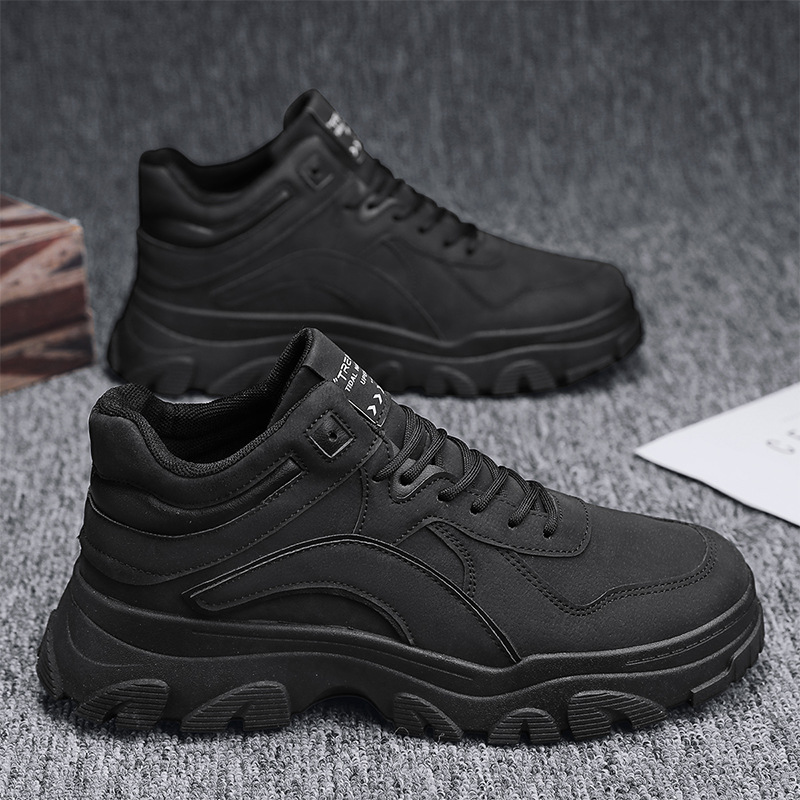 All-match Work Low-top Short Booties Male foto 4