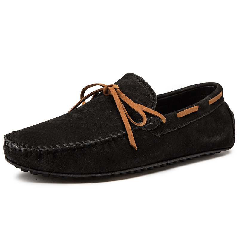 Casual Leather Shoes Plus Size Men's Gommino foto 5