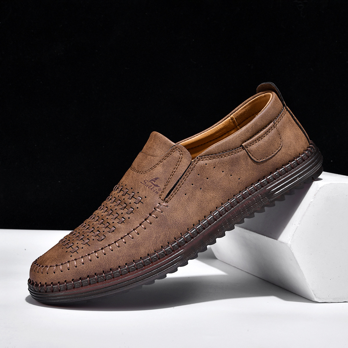 Perforated Breathable Casual Shoes Lightweight For Outdoor Use foto 3