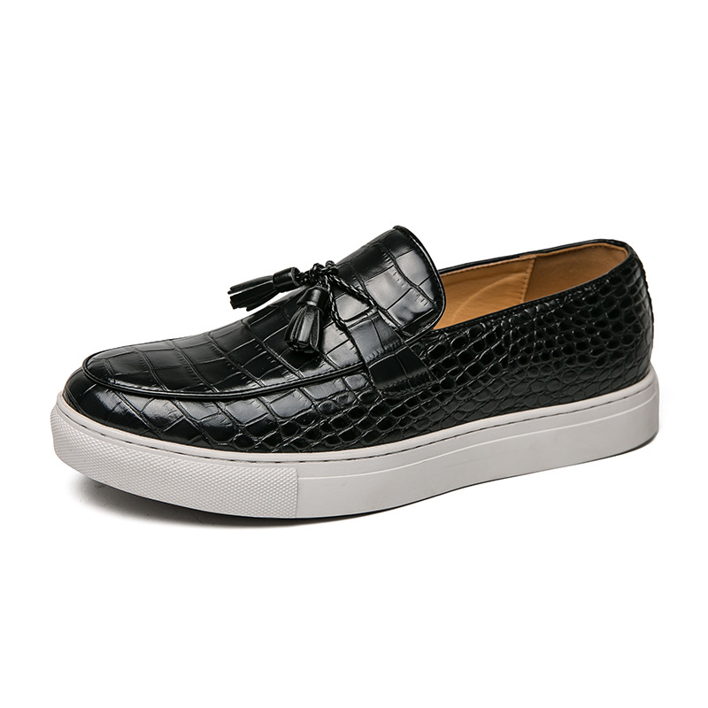 Plus Size Fashion Tassel Sneakers Men's British Casual Youth foto 2