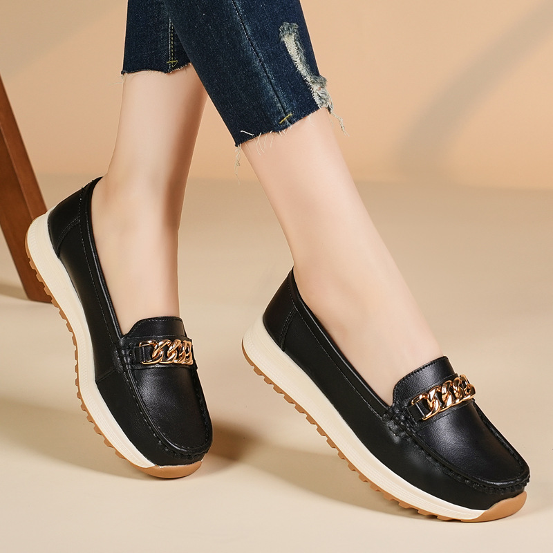 Women's Fashion Personality One Pedal Loafer foto 4