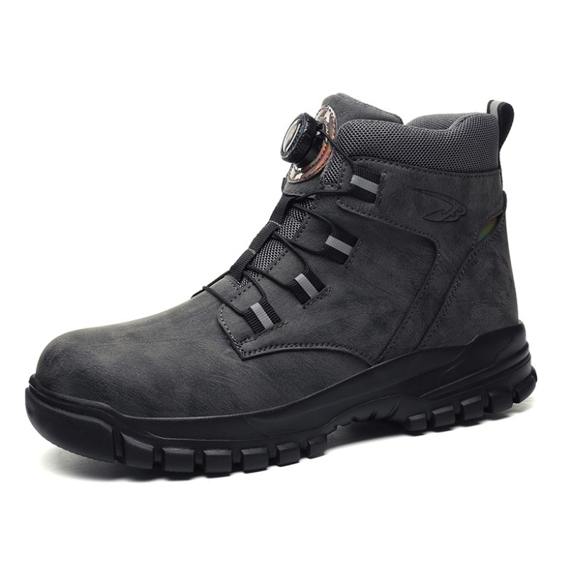 Men's Anti Smashing And Anti Piercing Velvet Work Shoes foto 4