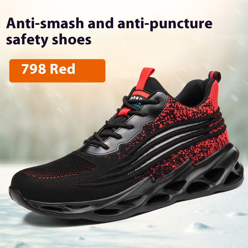 Anti Smashing And Puncture Lightweight Labor Protection Shoes foto 5