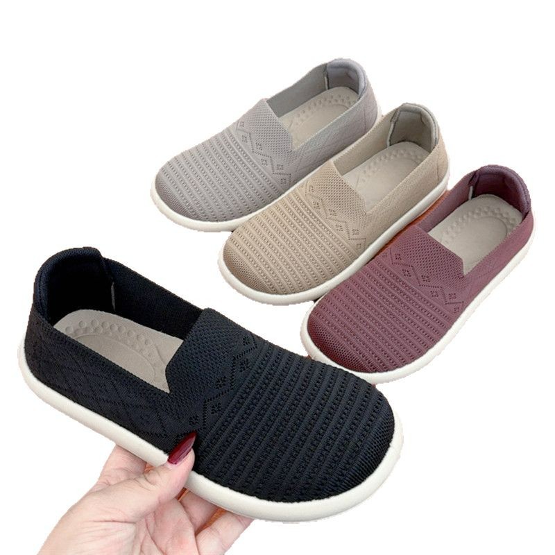 Spring Old Beijing Cloth Shoes Women Breathable Flat foto 5