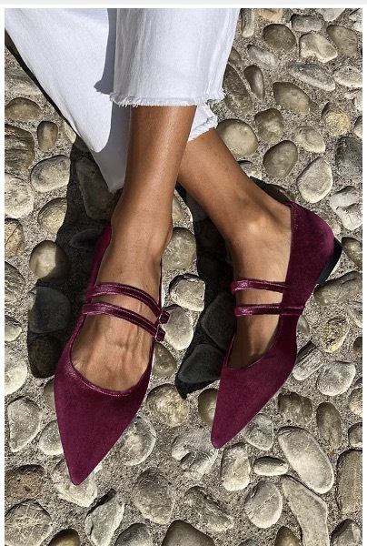 Pointed Lolita Low Heel Chunky Heel Buckle Plus Size Women's Fashion Shallow Mouth List foto 5