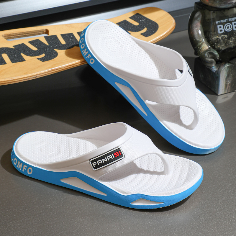 Men's Wear-resistant Casual Outdoor Wear Slippers For Summer Soft Back Thick Back Fashion Flip-flop foto 5