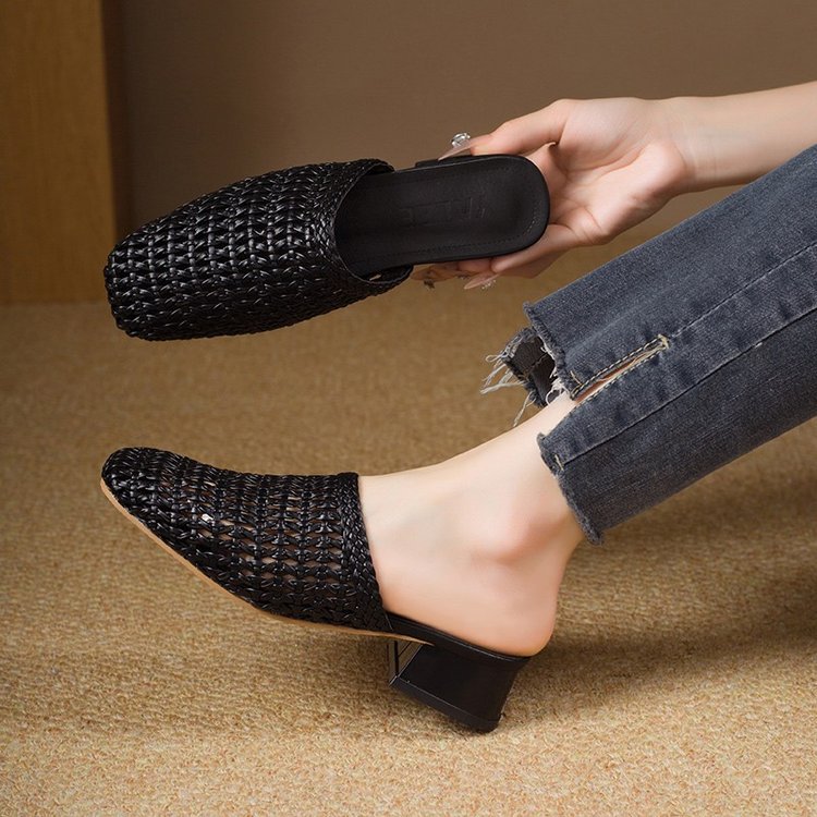 Summer New Arrival Womens Fashion Sandals With Woven Uppers foto 4