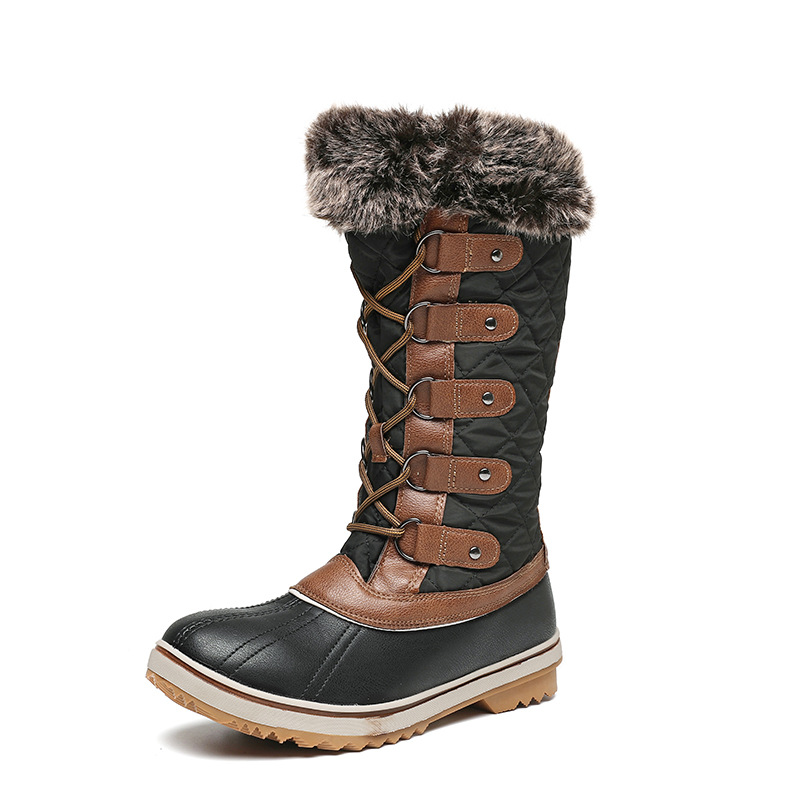 Women's High-top Flat Snow Boots foto 5